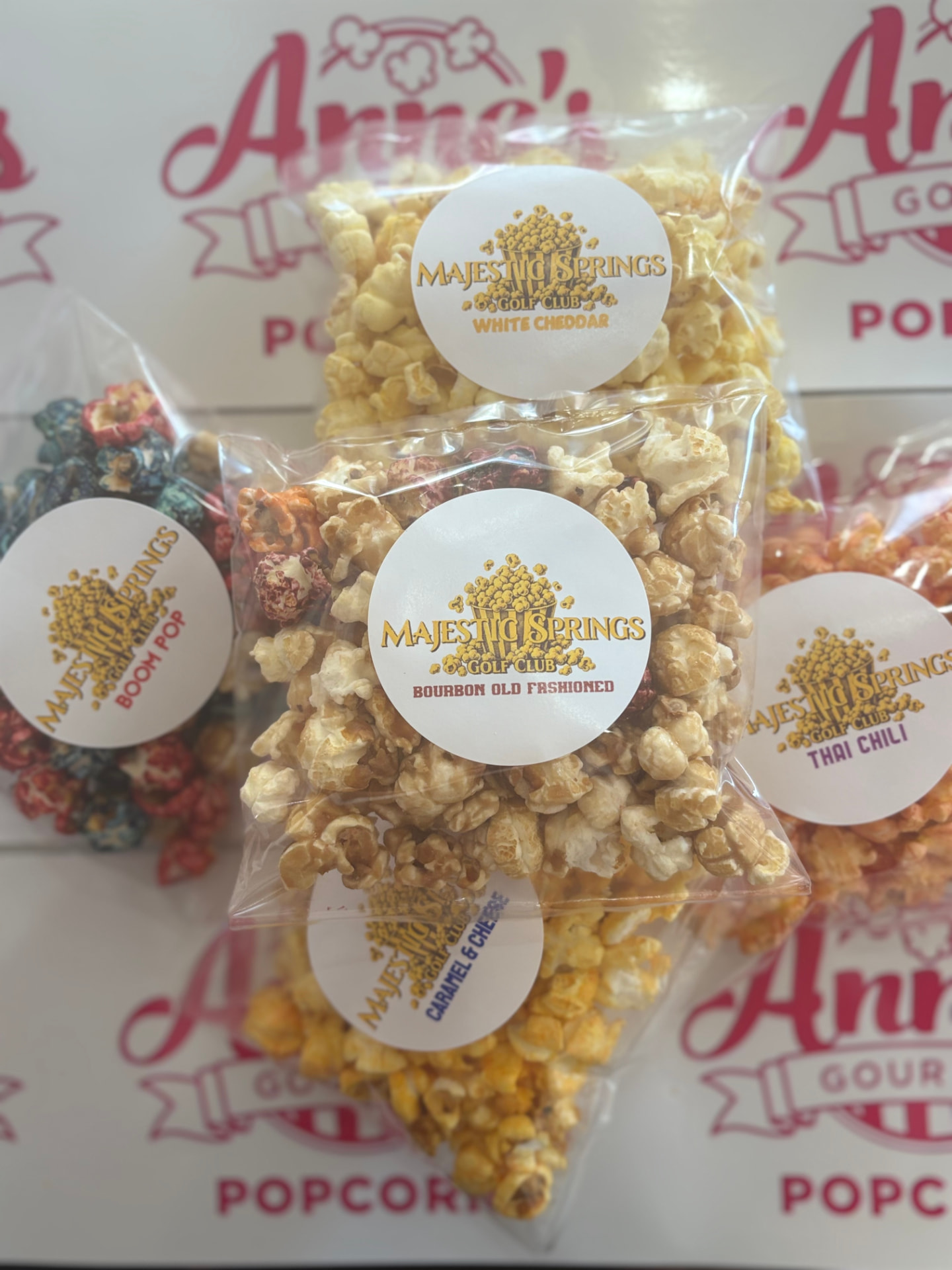 Majestic Springs Golf Club custom popcorn flavors